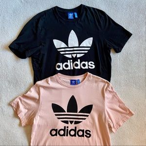 ADIDAS Black & Pink Classic Logo Bundle || M